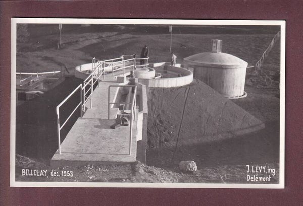 Photo - BELLELAY - Station d'épuration - 1953