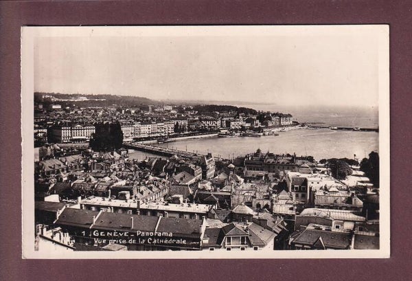 GENEVE depuis la Cathédrale