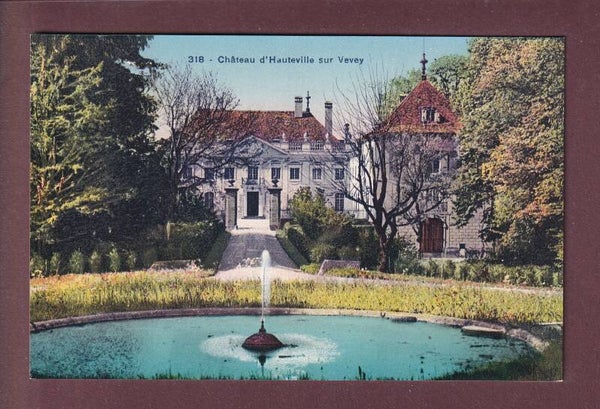 Château d'HAUTEVILLE sur Vevey