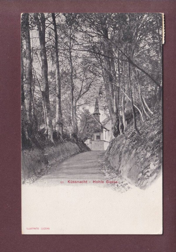 KÜSSNACHT - Hohle Gasse - 1904