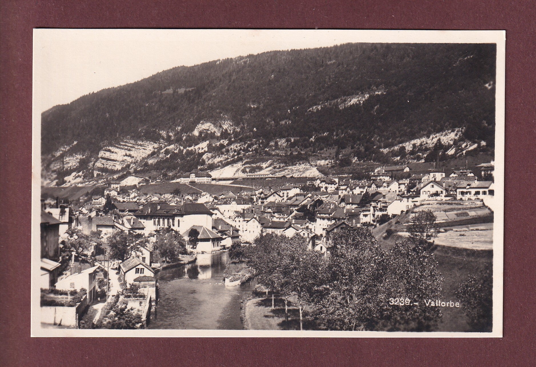 VALLORBE - Vue partielle