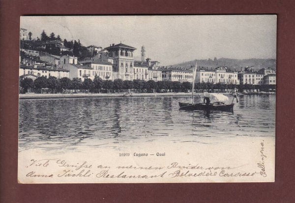 LUGANO - Quai - 1905