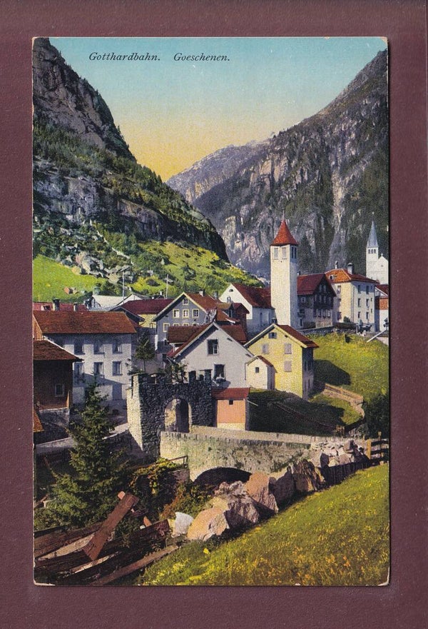 Gotthardbahn - GOESCHENEN