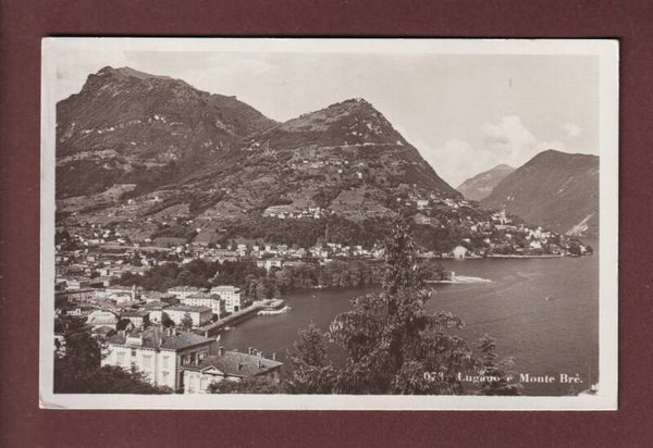 LUGANO e Monte Brè - 1937