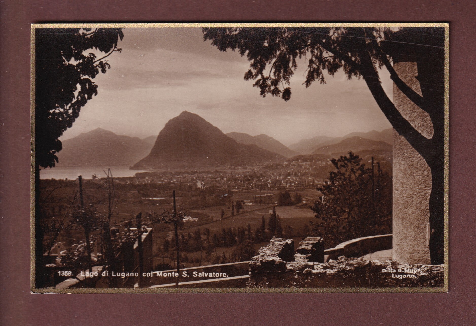 LUGANO - San Salvatore - 1946