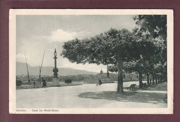 GENEVE - Quai du Mont-Blanc