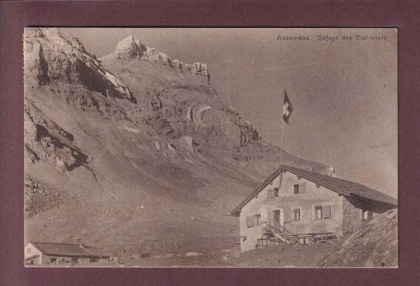 ANZEINDAZ - Refuge des Diablerets - 1925