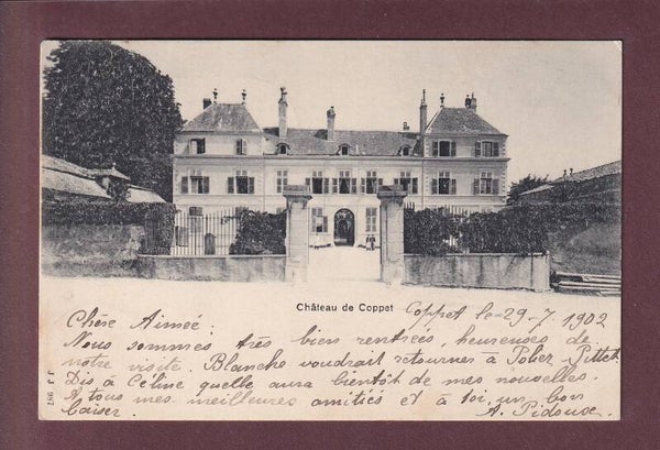 Château de COPPET - 1902