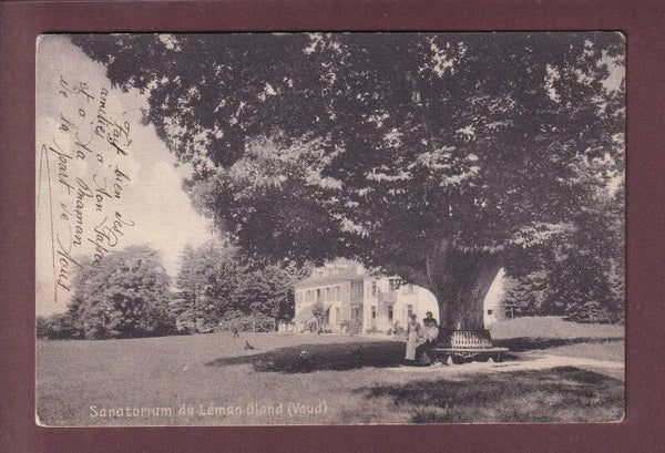 GLAND - Sanatorium du Léman - 1909