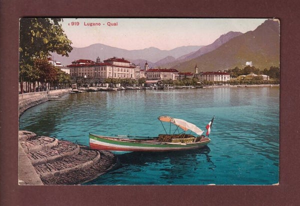 LUGANO - Quai - 1905