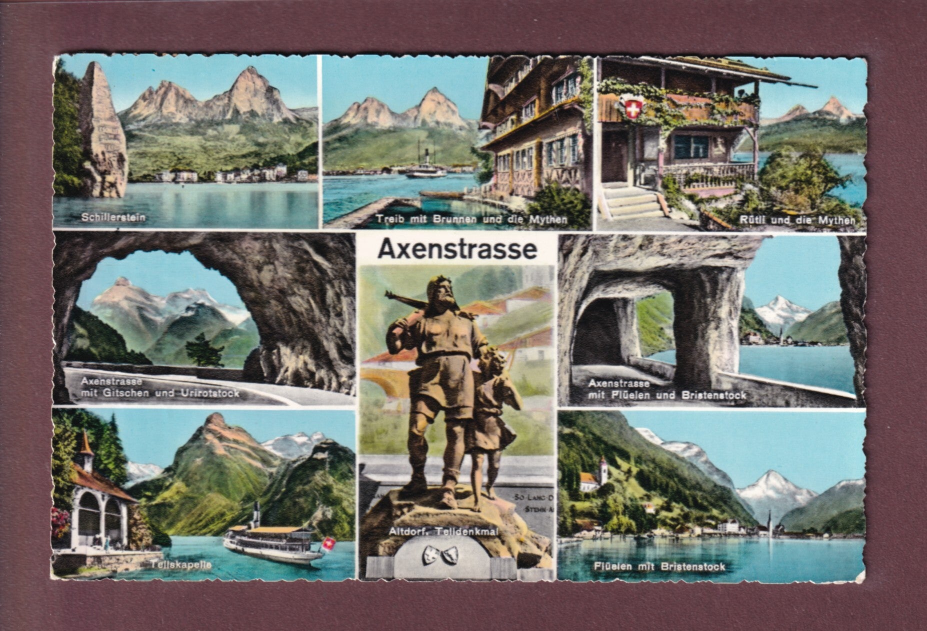 AXENSTRASSE - 8 Bilder - 1961