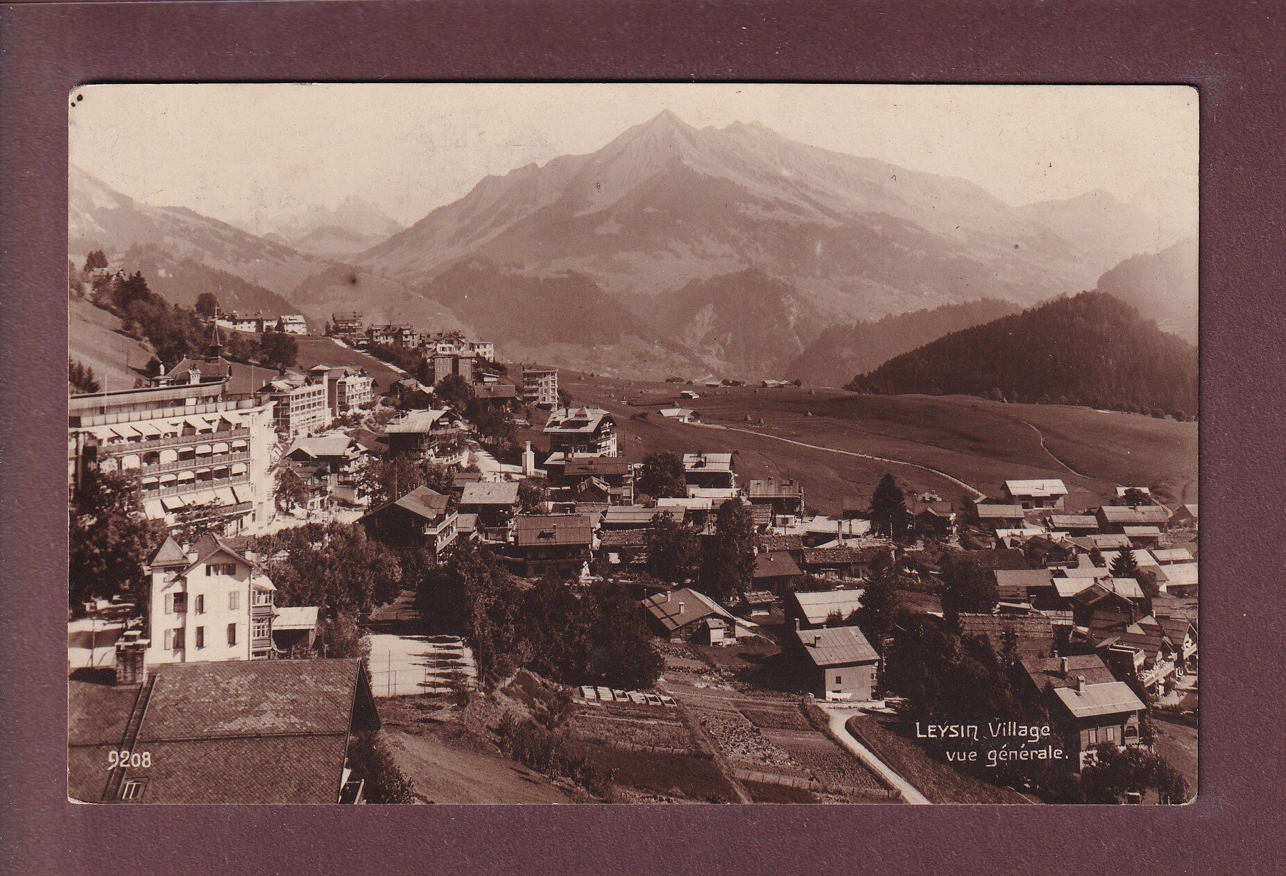 LEYSIN village - 1925