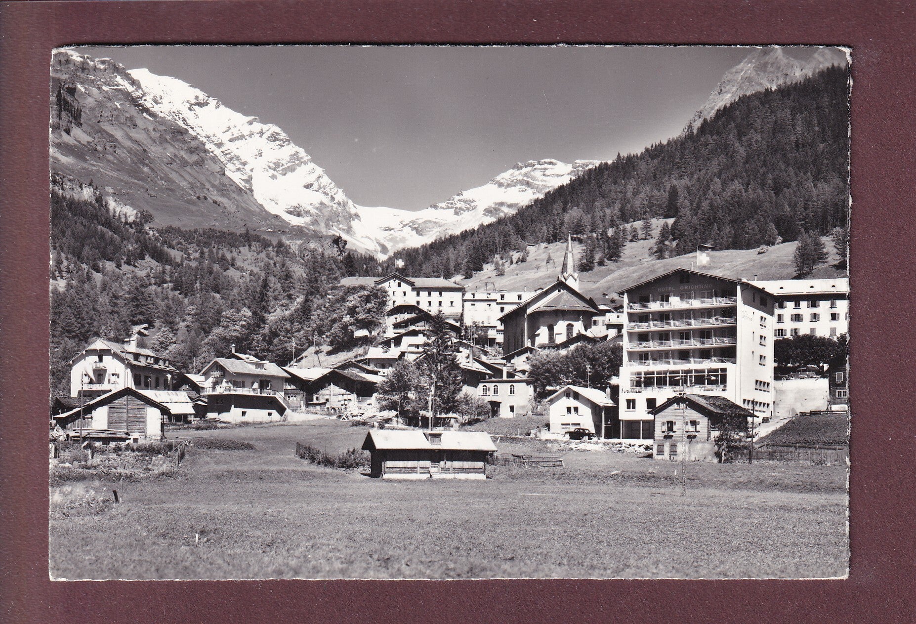 LEUKERBAD - Teilansicht - 1964