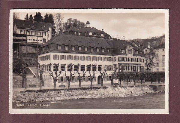 BADEN - Hotel Freihof - 1937
