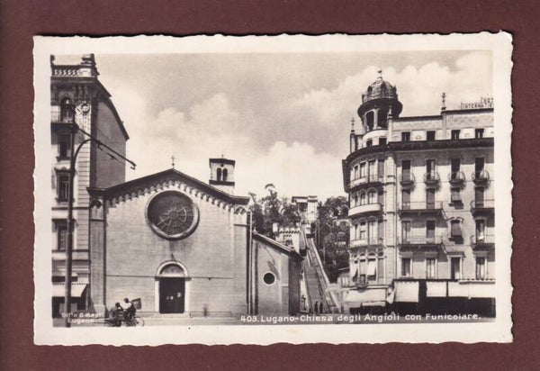 LUGANO - Chiesa degli Angioli - Funicolare