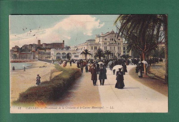 CANNES - Promenade de la Croisette - 1913