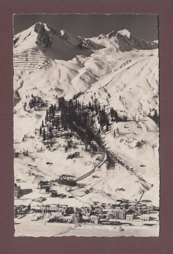 DAVOS - Schiahorn - Parsennbahn - 1925
