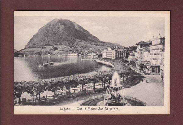 LUGANO - Quai - Fontana