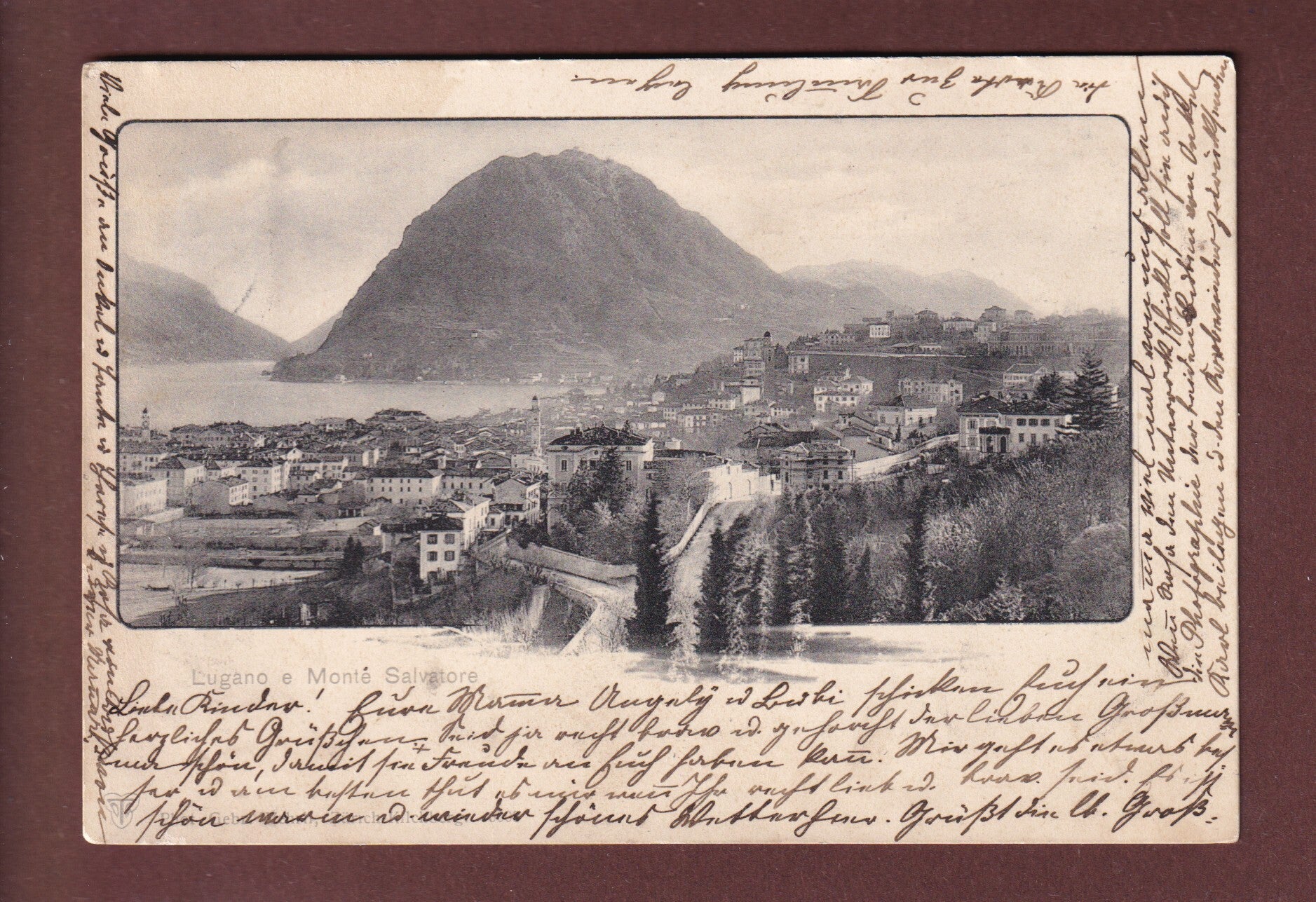 LUGANO - San Salvatore - 1900