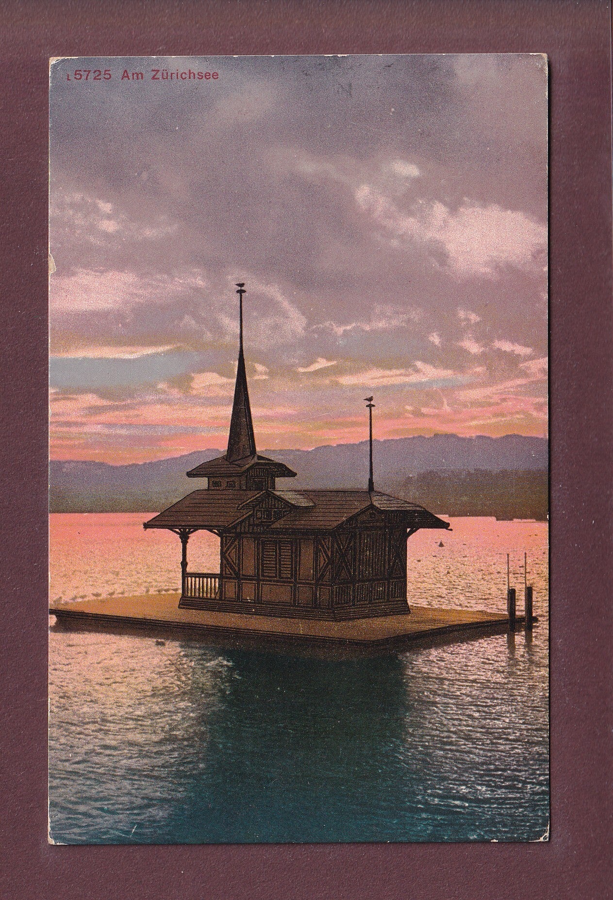 Zürich - AM ZÜRICHSEE - 1920