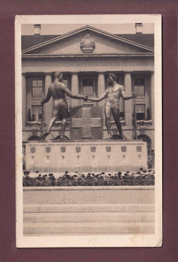 Foto - AARAU - Schützendenkmal - 1924