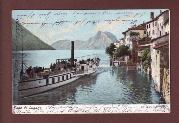 GANDRIA - Nave - 1904 // plis d'angle //