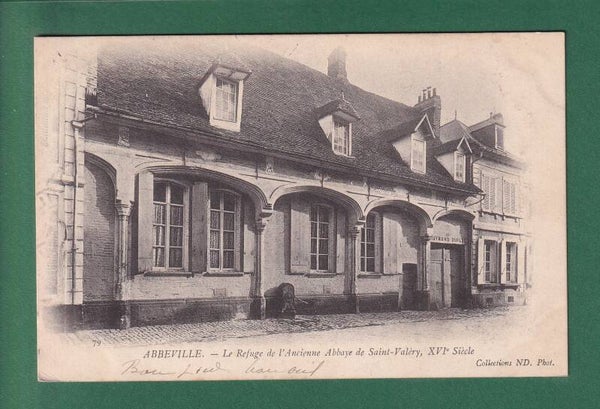 ABBEVILLE Refuge de l'ancienne Abbaye de Saint-Valéry - 1902