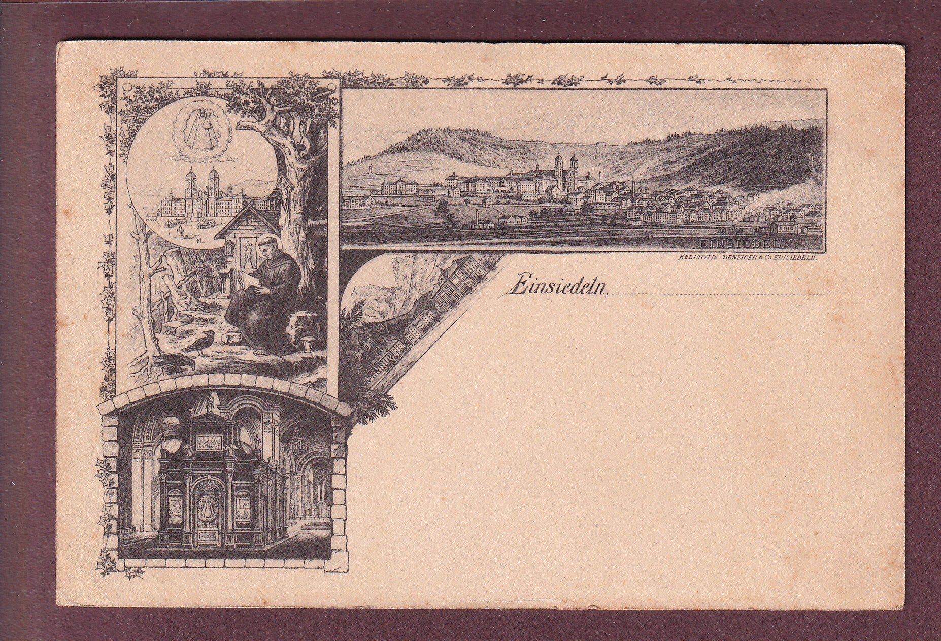 EINSIEDELN - Vorläufer