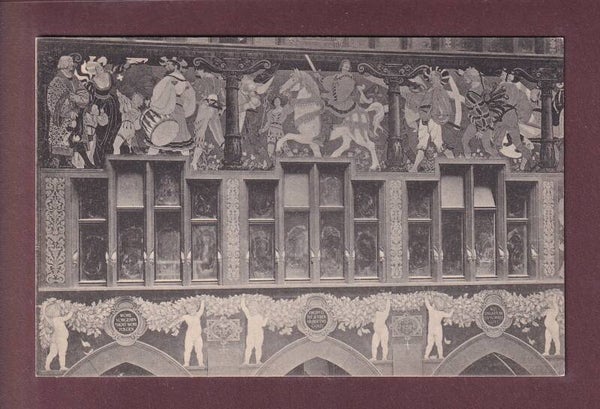 BASEL - Rathaushof - Wandgemälde