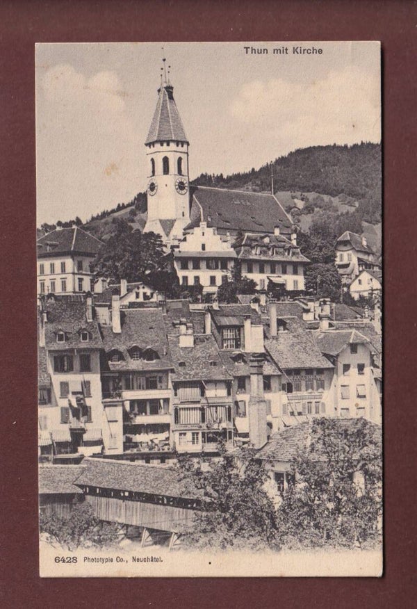 THUN - Teil mit Kirche