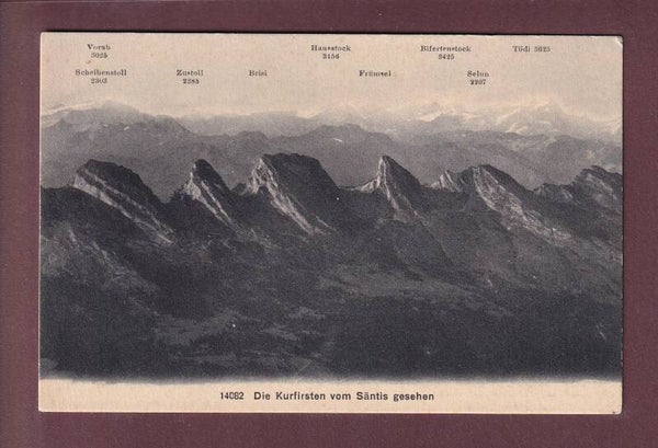 CHURFIRSTEN vom Säntis