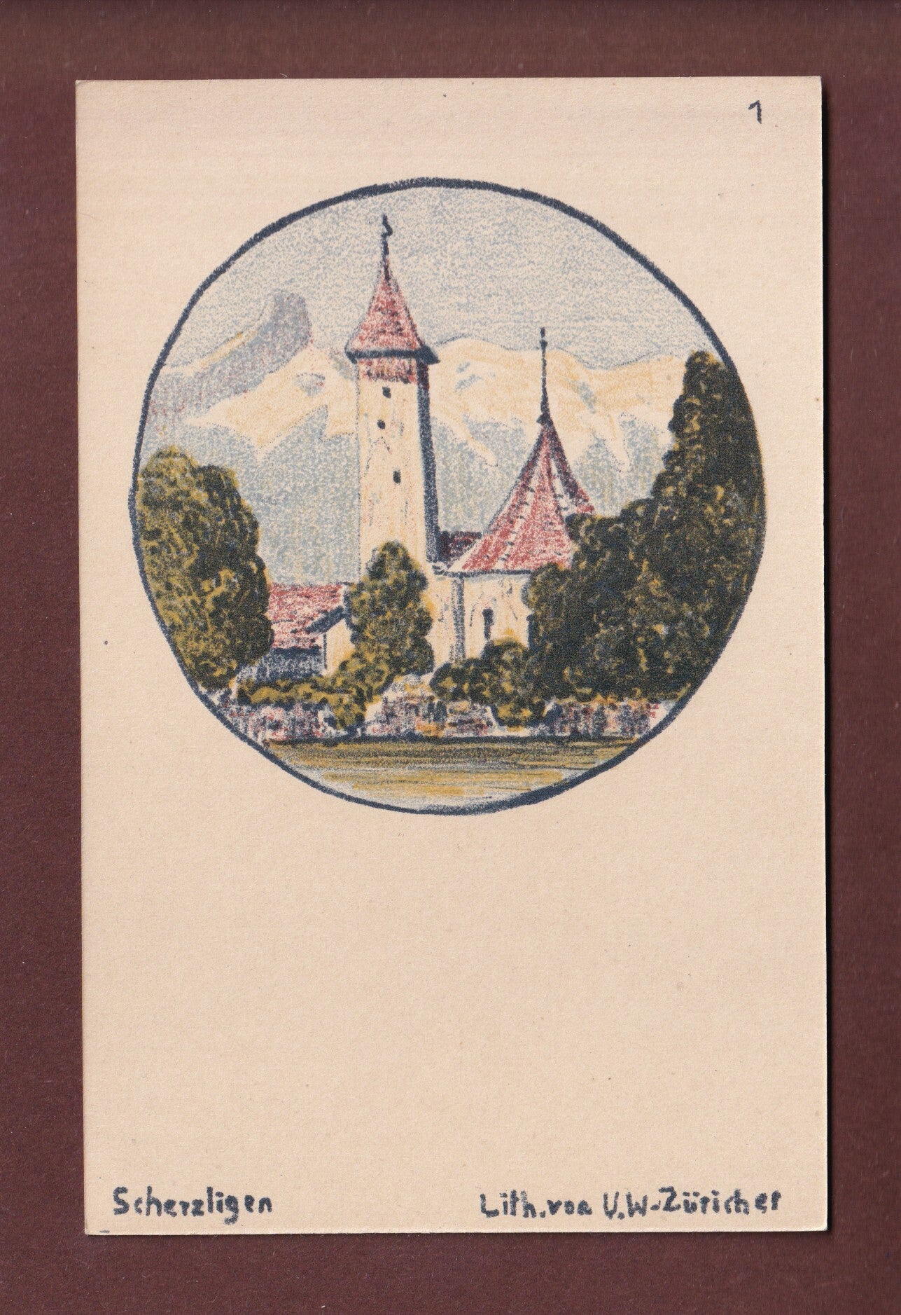 THUN - Kirche Scherzligen
