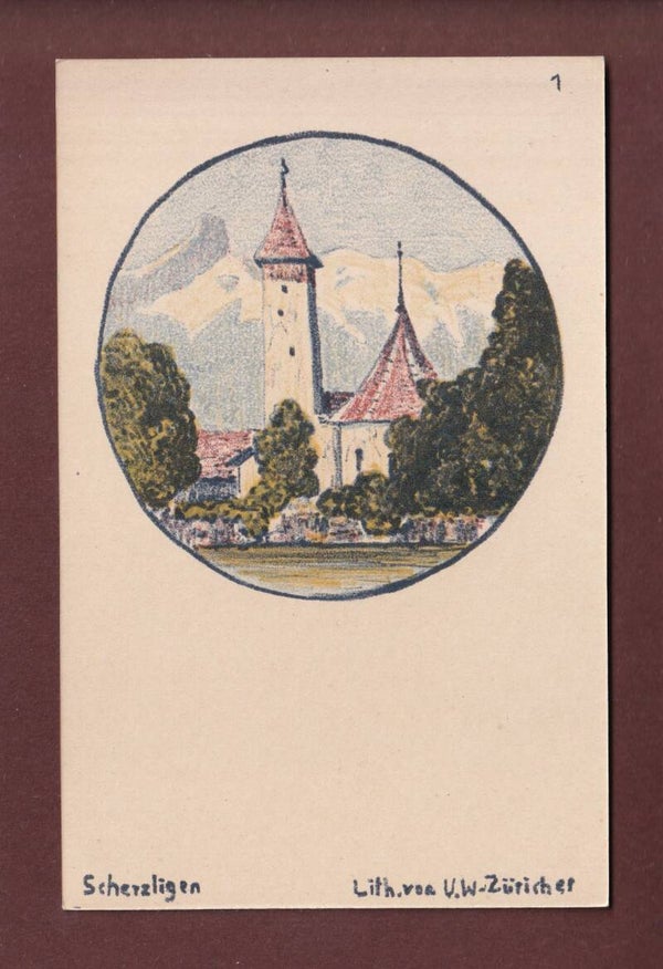 THUN - Kirche Scherzligen