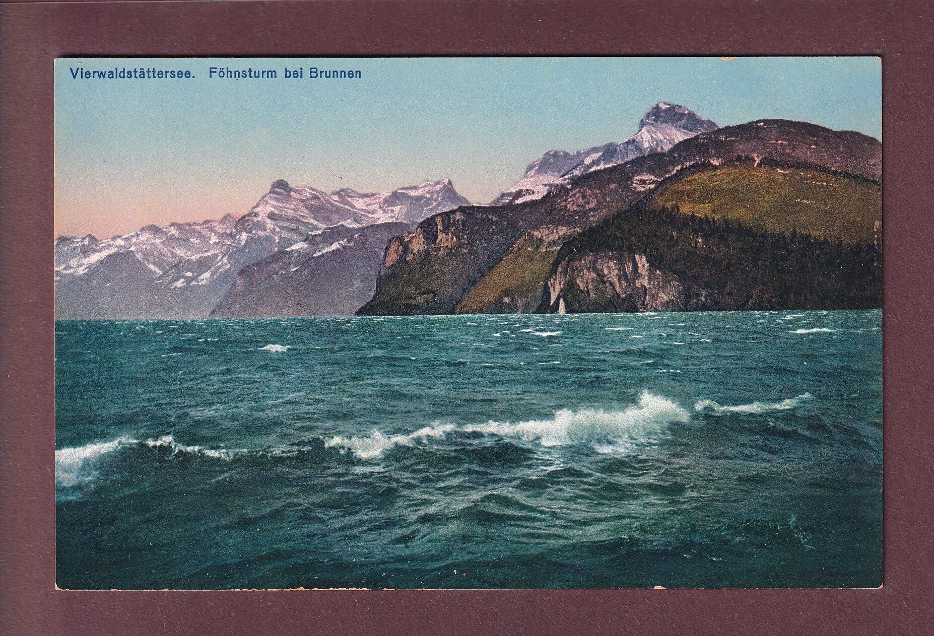 Föhnsturm bei BRUNNEN