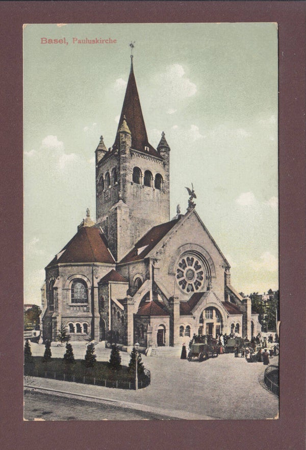 BASEL - Pauluskirche - 1906