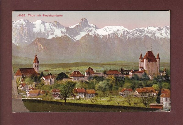 THUN - Kirche - Schloss - Stockhornkette