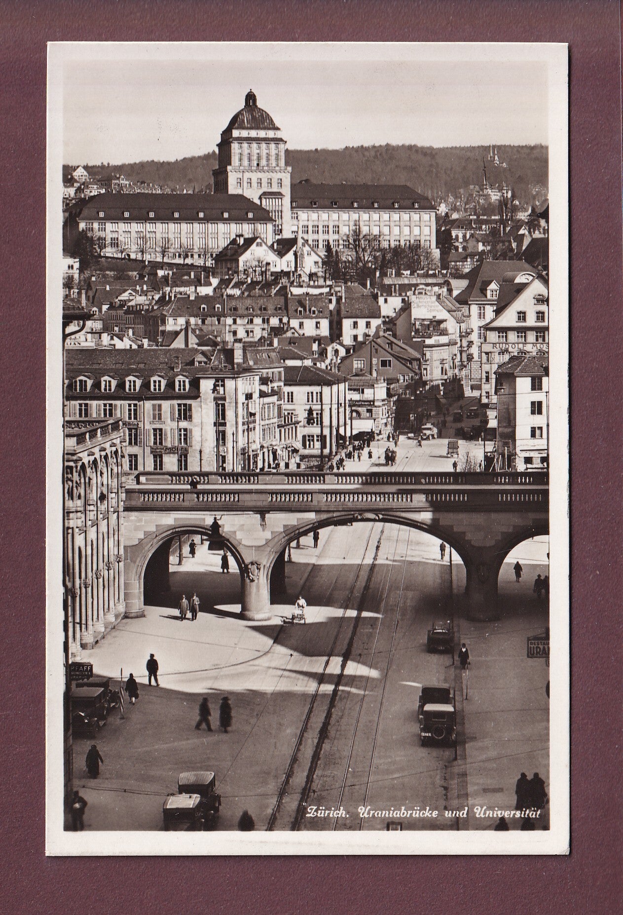 ZÜRICH - Uraniabrücke - Universität