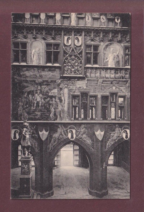 BASEL - Rathaushof - Vorderfassade