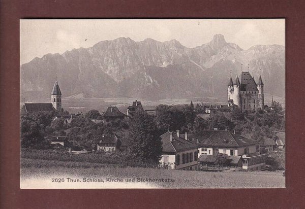THUN - Kirche - Schloss - Stockhornkette