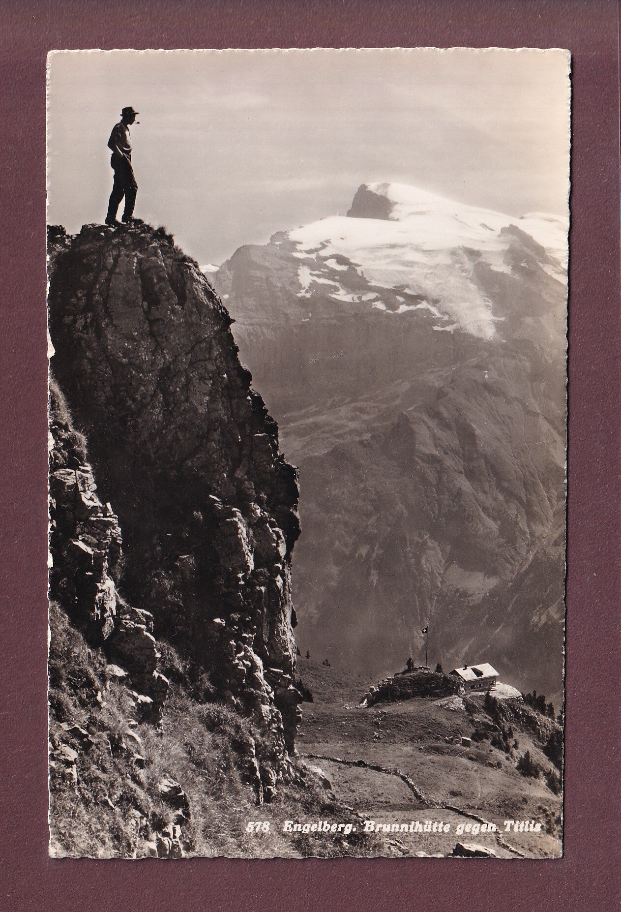 ENGELBERG - Brunnihütte gegen Titlis