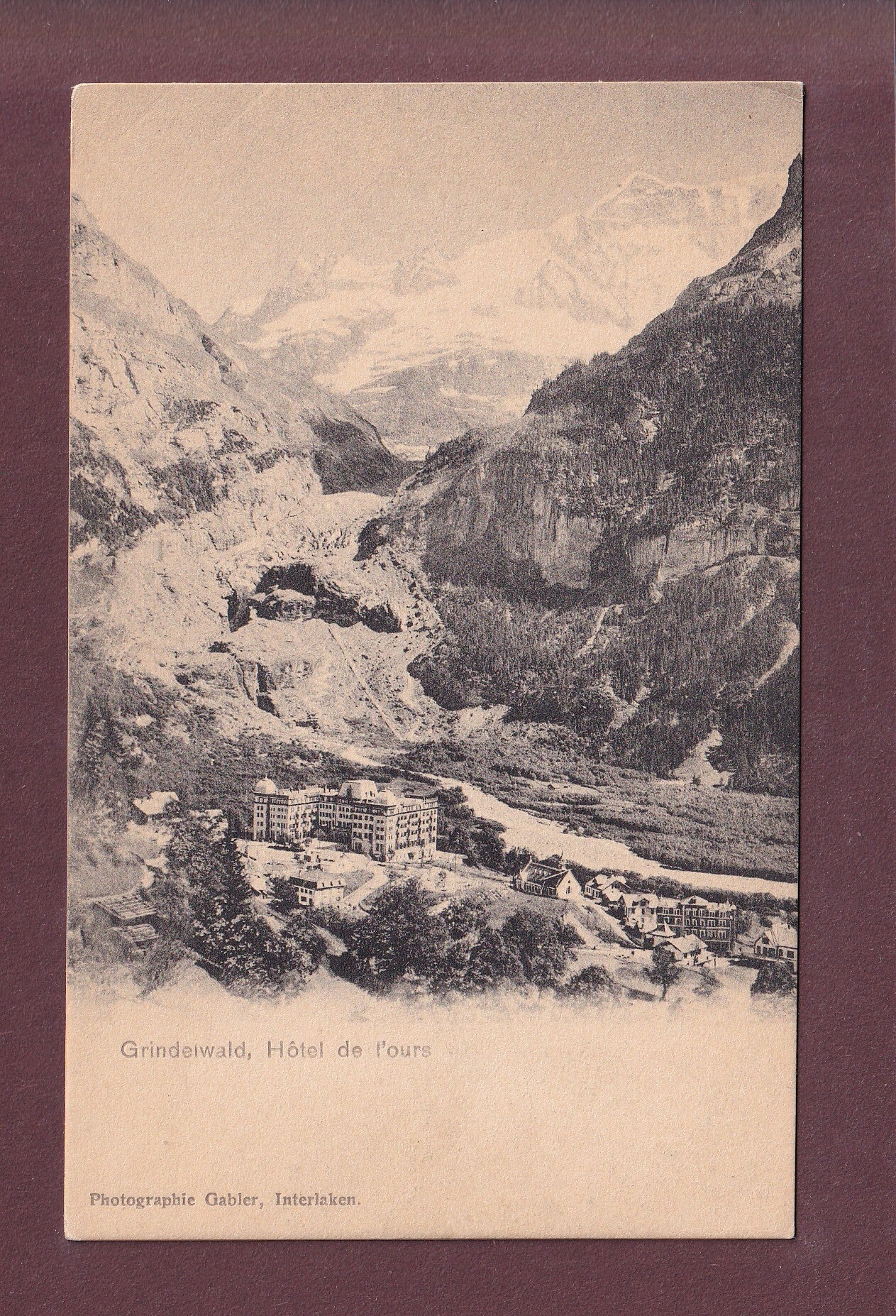 GRINDELWALD - Hôtel de l'Ours