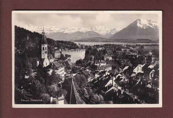 THUN und die Alpen - 1928