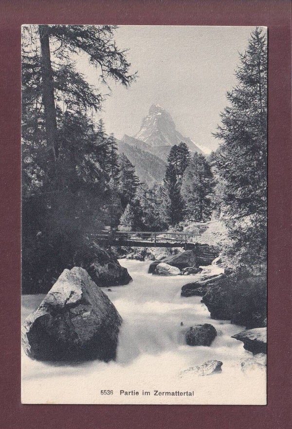 Partie im Zermattertal - MATTERHORN