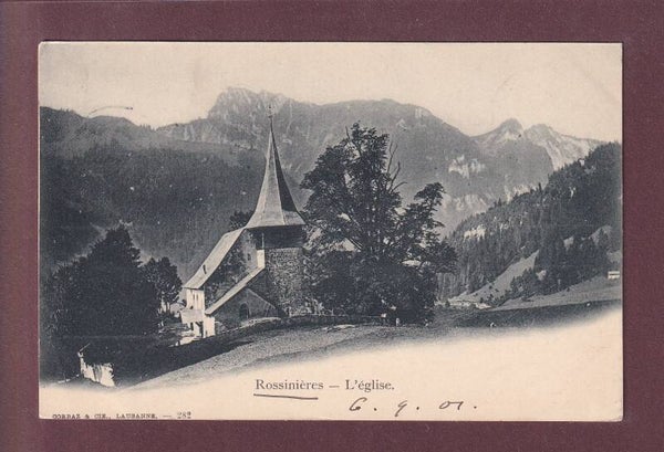 ROSSINIERES - Eglise - 1901