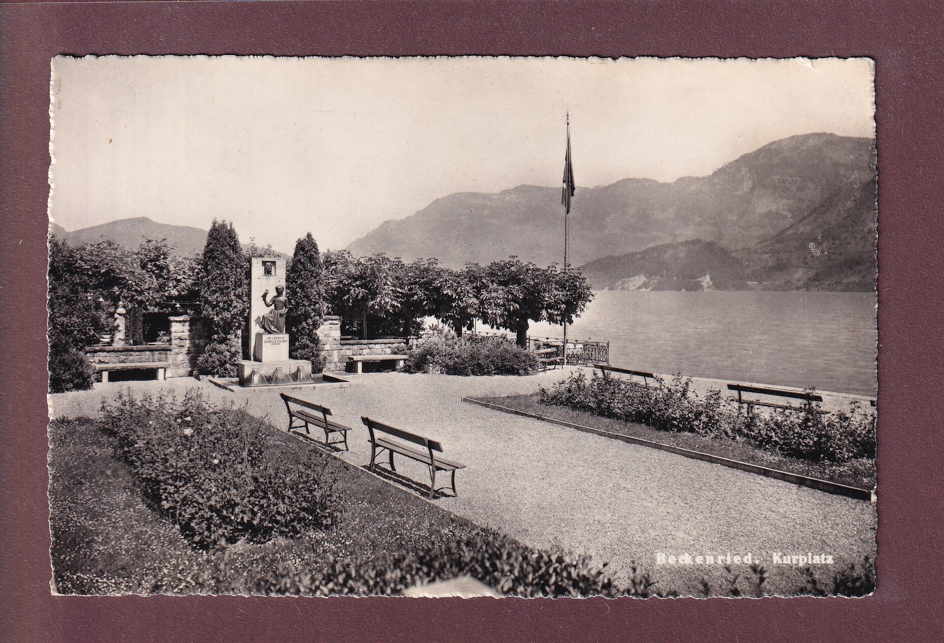 BECKENRIED - Kurplatz - 1951