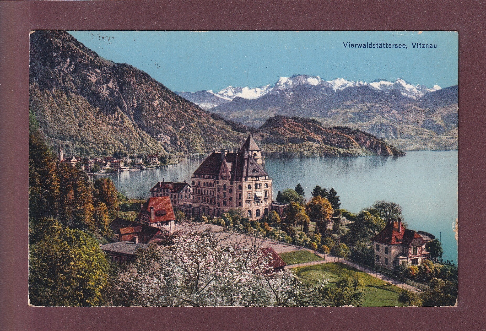 VITZNAU - Parkhotel - 1928
