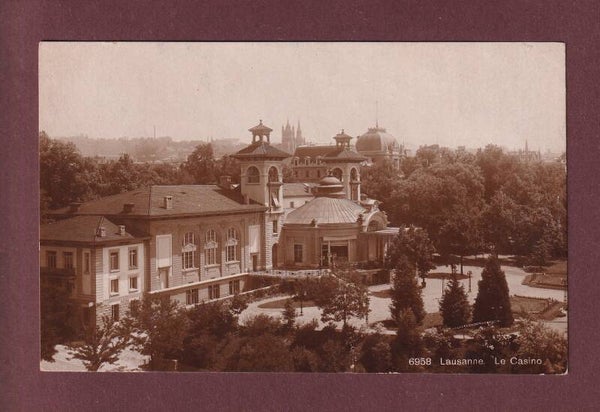 LAUSANNE - Casino de Montbenon - 1923