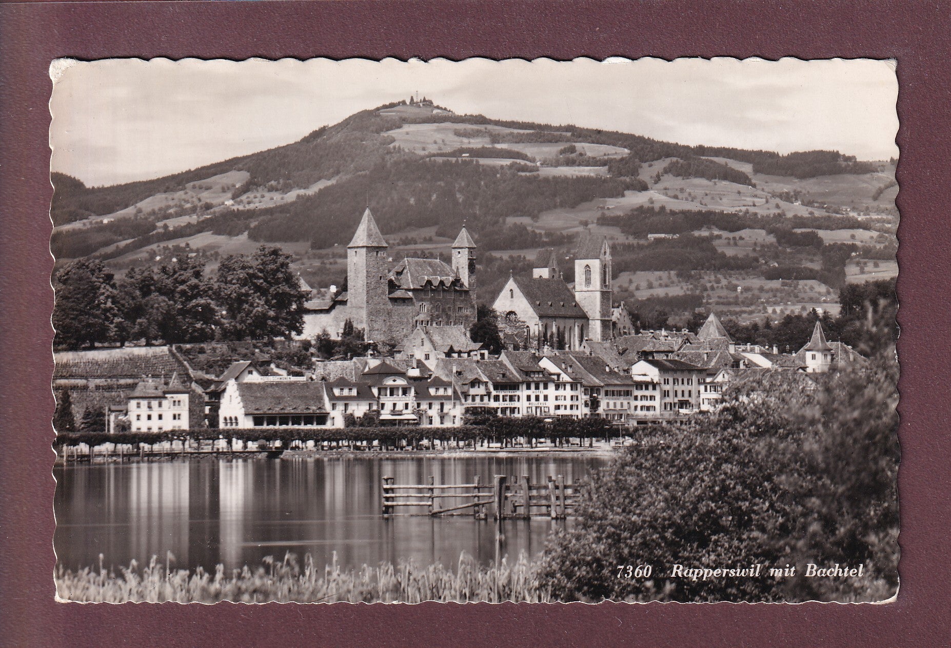RAPPERSWIL - Bachtel - 1954