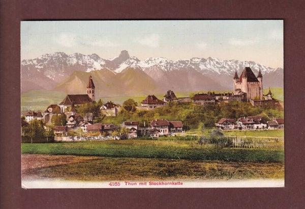 THUN - Kirche - Schloss - Stockhornkette