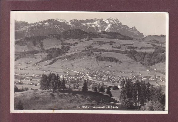 APPENZELL mit Säntis